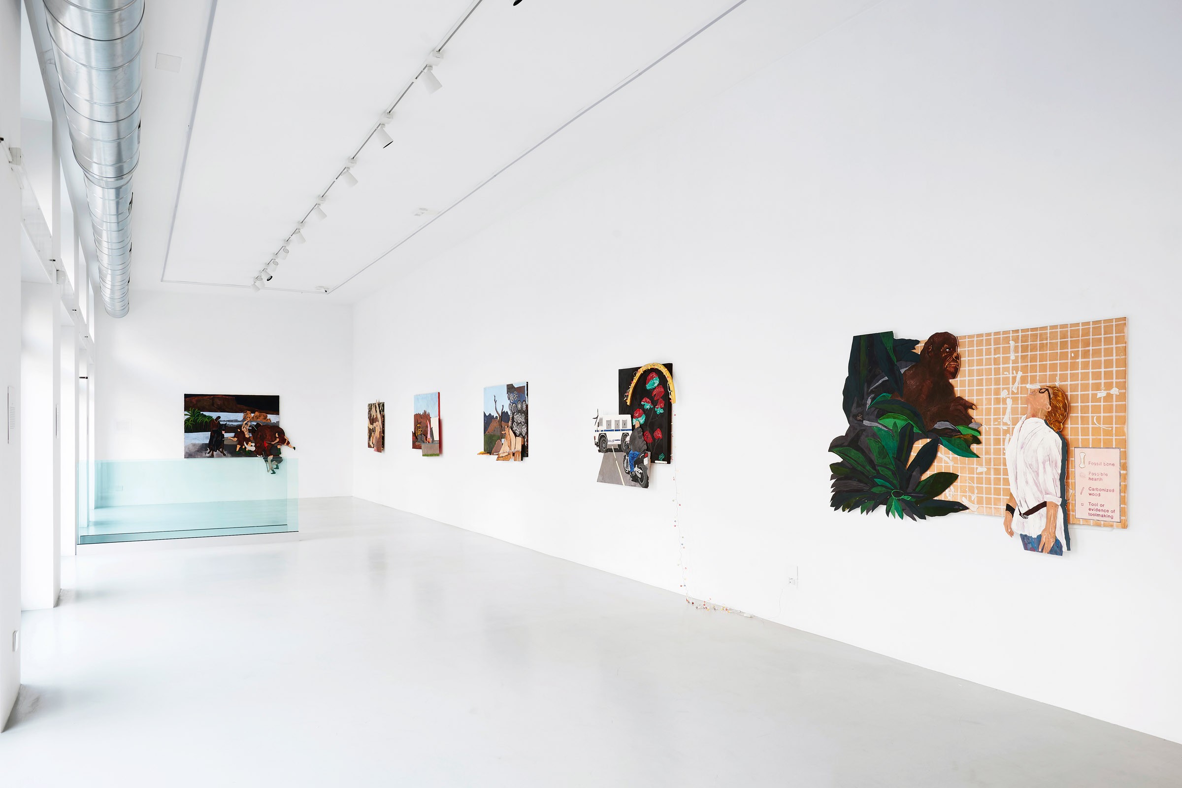 Katharien De Villiers, Echo Me / Here I am /Ecco Mi. Installation view of the show at Osart Gallery, Milan 2021. Courtesy the artist and Osart Gallery. Photo Max Pescio.